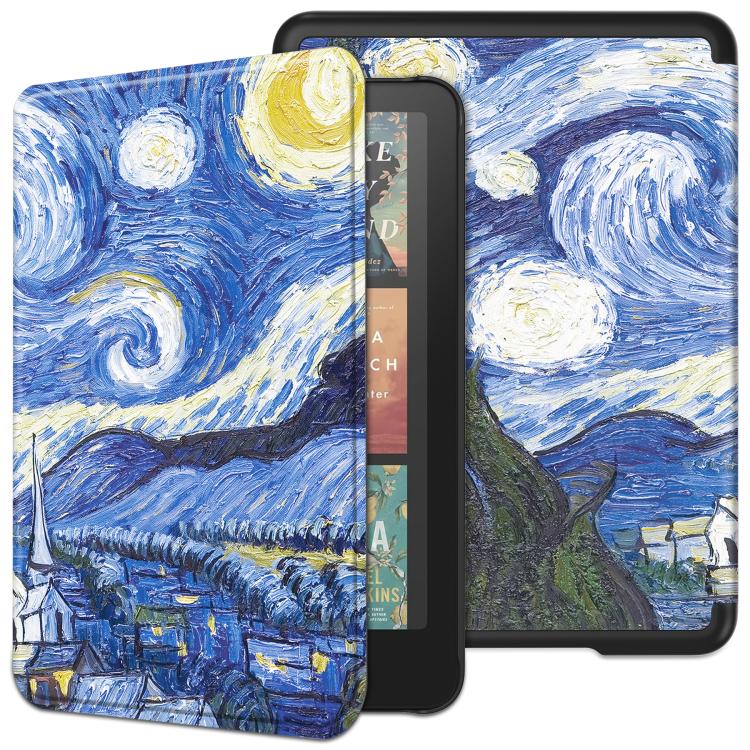 Custer Texture Painted Voltage Leather Smart Tablet Case