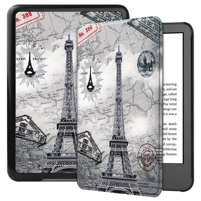 Custer Texture Painted Voltage Leather Smart Tablet Case