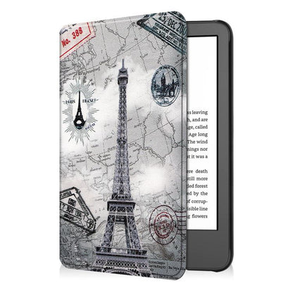 Custer Texture Painted Voltage Leather Smart Tablet Case