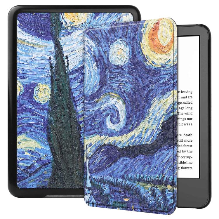 Custer Texture Painted Voltage Leather Smart Tablet Case