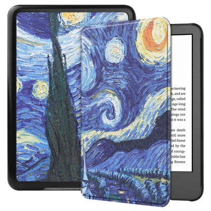 Custer Texture Painted Voltage Leather Smart Tablet Case