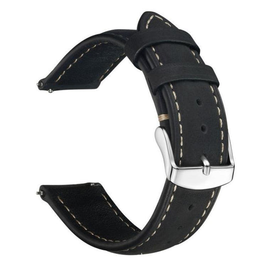 xDfind Retro Crazy Horse Texture Leather Watch Band, 22mm