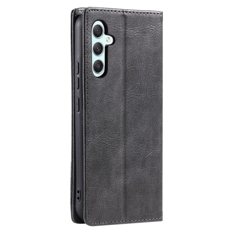 TTUDRCH RFID Retro Texture Magnetic Leather Phone Case, Compatible with Samsung Galaxy A17 5G