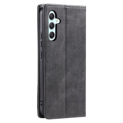 TTUDRCH RFID Retro Texture Magnetic Leather Phone Case, Compatible with Samsung Galaxy A17 5G