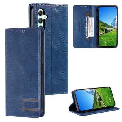 TTUDRCH RFID Retro Texture Magnetic Leather Phone Case, Compatible with Samsung Galaxy A17 5G