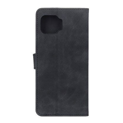 KHAZNEH Retro Texture PU + TPU Horizontal Flip Leather Case with Holder & Card Slots & Wallet, Compatible with OPPO F17 Pro