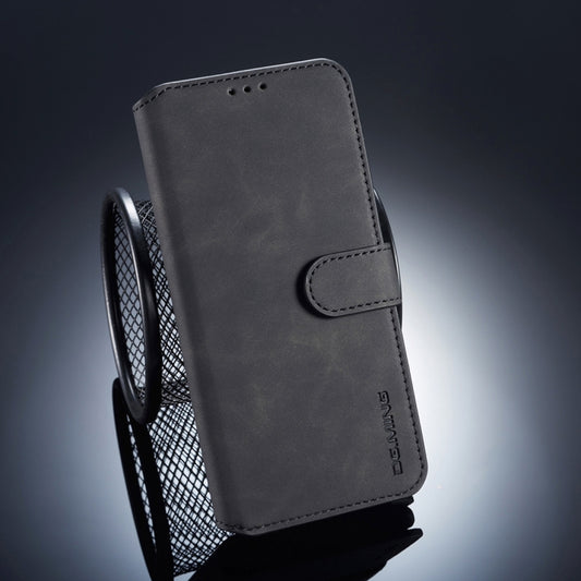 DG.MING Retro Oil Side Horizontal Flip Case compatible with Huawei Mate 20 Pro, with Holder & Card Slots & Wallet, Huawei Mate 20 Pro