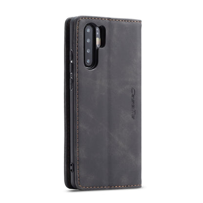 CaseMe-013 Multifunctional Retro Frosted Horizontal Flip Leather Case compatible with Huawei P30 Pro, with Card Slot & Holder & Wallet, Compatible with Huawei P30 Pro