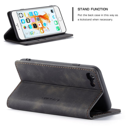 CaseMe-013 Multifunctional Retro Frosted Horizontal Flip Leather Case for iPhone 6 / 6s, with Card Slot & Holder & Wallet, Compatible with iPhone 6 / 6s