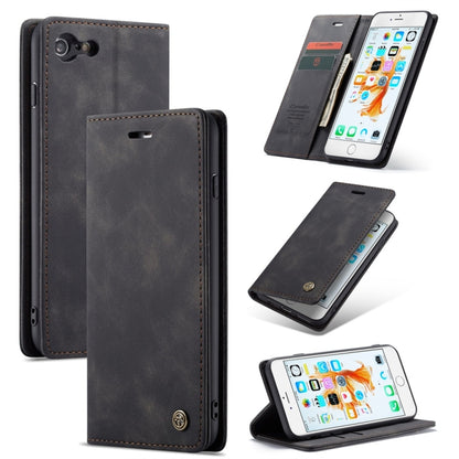 CaseMe-013 Multifunctional Retro Frosted Horizontal Flip Leather Case for iPhone 6 Plus / 6s Plus, with Card Slot & Holder & Wallet, Compatible with iPhone 6 Plus / 6s Plus