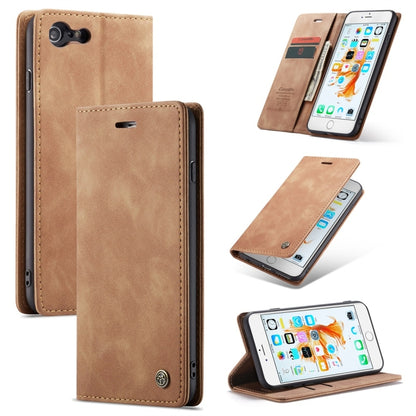 CaseMe-013 Multifunctional Retro Frosted Horizontal Flip Leather Case for iPhone 6 Plus / 6s Plus, with Card Slot & Holder & Wallet, Compatible with iPhone 6 Plus / 6s Plus