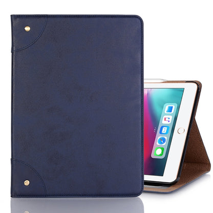 Retro Book Style Horizontal Flip PU Leather Case compatible with iPad Air 13 2025 / 2024 / iPad Pro 12.9 inch (2018), with Holder & Card Slots & Wallet, Compatible with iPad Air 13 2025 / 2024 / iPad Pro 12.9 inch (2018)
