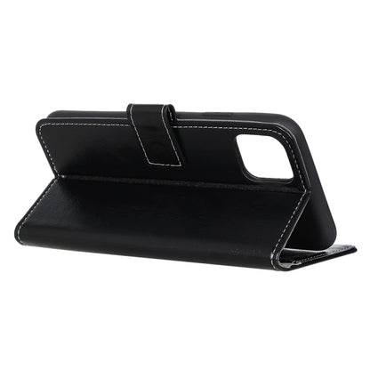 Compatible with iPhone 11 Pro Retro Crazy Horse Texture Horizontal Flip Leather Case, with Holder & Card Slots & Photo Frame & Wallet, Compatible with XI (2019)