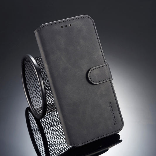 Compatible with iPhone XS Max DG.MING Retro Oil Side Horizontal Flip Case with Holder & Card Slots & Wallet, iPhone XS Max