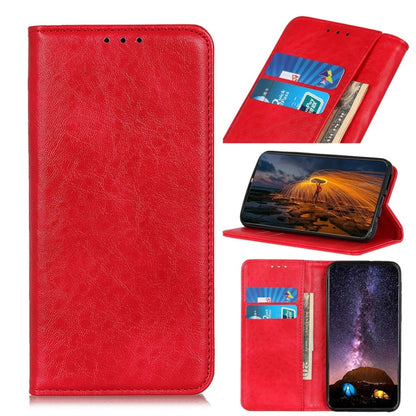 Compatible with iPhone XS Max Magnetic Retro Crazy Horse Texture Horizontal Flip Leather Case with Holder & Card Slots & Wallet, iPhone XS Max