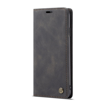 For iPhone XR CaseMe-013 Multifunctional Retro Frosted Horizontal Flip Leather Case with Card Slot & Holder & Wallet