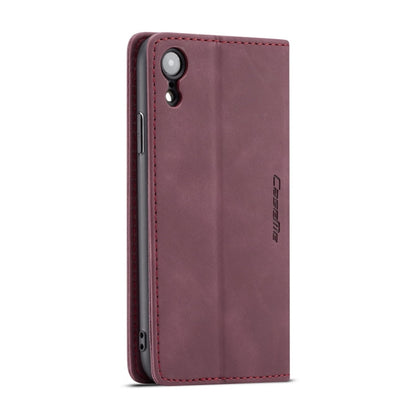 Compatible with iPhone XR CaseMe-013 Multifunctional Retro Frosted Horizontal Flip Leather Case with Card Slot & Holder & Wallet, Compatible with iPhone XR
