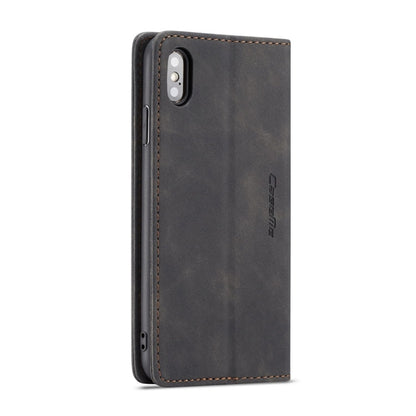 Compatible with iPhone X / XS CaseMe-013 Multifunctional Retro Frosted Horizontal Flip Leather Case with Card Slot & Holder & Wallet, Compatible with iPhone X / XS