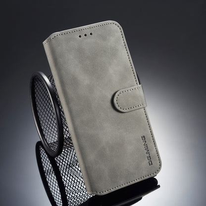 Compatible with iPhone X / XS DG.MING Retro Oil Side Horizontal Flip Case with Holder & Card Slots & Wallet, iPhone XS / X