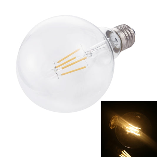G95 E27 4W 4 LEDs 450 LM 3000K Retro Dimming LED Filament Light Bulb Energy Saving Light, AC 220V, G95 4W Warm White