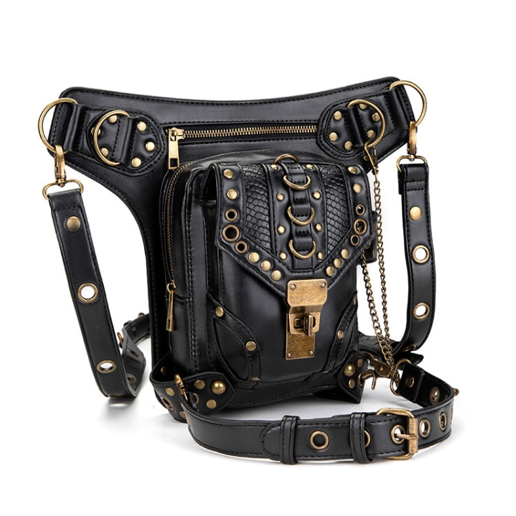 HG043 Retro One-shoulder Bag Cross-body Bag Waist Bag compatible with Ladies, Size: 34 x 30cm, 34 x 30cm