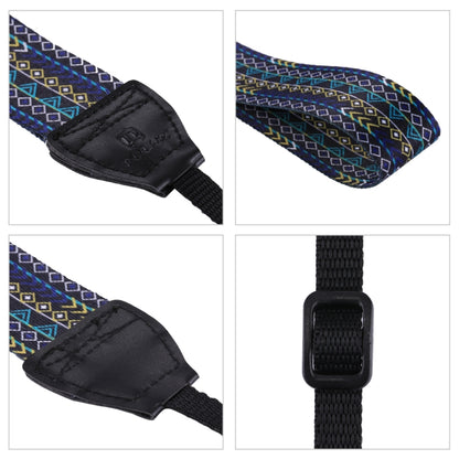PULUZ Retro Ethnic Style Multi-color Series Shoulder Neck Strap Camera Strap compatible with SLR / DSLR Cameras, Ethnic 7