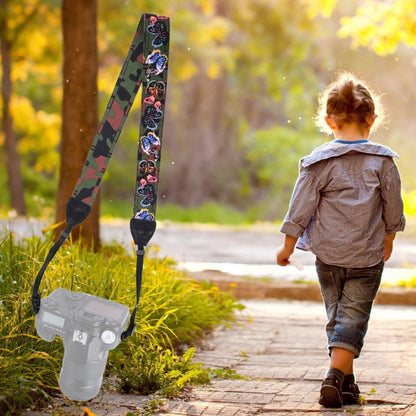 PULUZ Retro Ethnic Style Multi-color Series Shoulder Neck Strap Camera Strap for SLR / DSLR Cameras