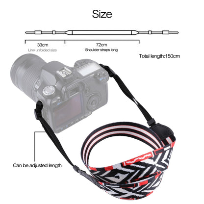PULUZ Retro Ethnic Style Multi-color Series Shoulder Neck Strap Camera Strap for SLR / DSLR Cameras, Ethnic 11