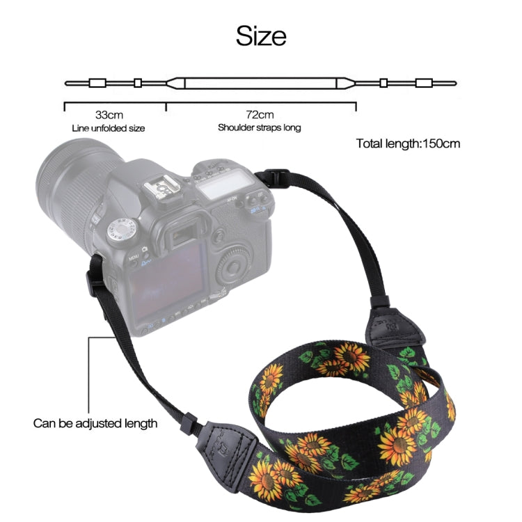 PULUZ Retro Ethnic Style Multi-color Series Shoulder Neck Strap Camera Strap for SLR / DSLR Cameras, Ethnic 12