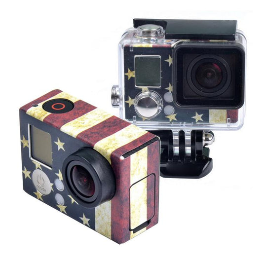 Case Sticker compatible with GoPro HERO3+ /3, US Flag