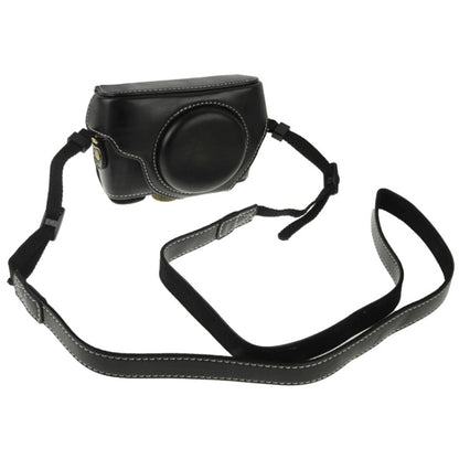 Retro Style PU Leather Camera Case Bag with Strap compatible with Sony RX100 M3 / M4 / M5