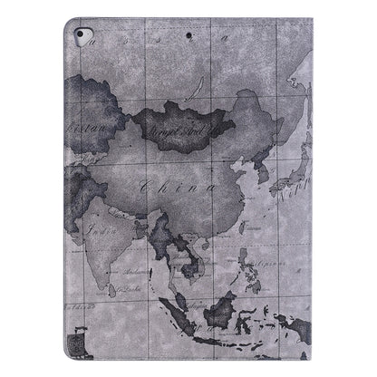 Retro World Map Pattern Leather Case with Holder & Card Slots & Wallet compatible with iPad Air 2, Random Delivery