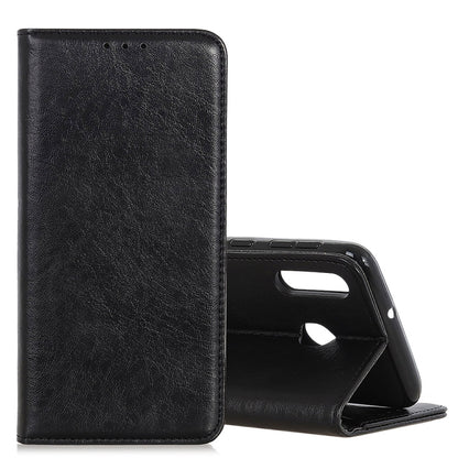 Magnetic Retro Crazy Horse Texture Horizontal Flip Leather Case compatible with Galaxy A40, with Holder & Card Slots & Photo Frame, Compatible with Galaxy A40