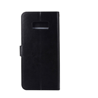 For Galaxy S8 Retro Crazy Horse Texture Horizontal Flip Leather Case with Holder & Card Slots & Wallet & Photo Frame