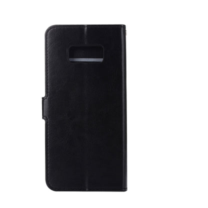 Compatible with Galaxy S8 Retro Crazy Horse Texture Horizontal Flip Leather Case with Holder & Card Slots & Wallet & Photo Frame & Lanyard, Compatible with Samsung Galaxy S8 Retro