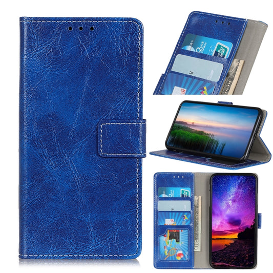 Retro Crazy Horse Texture Horizontal Flip Leather Case compatible with Galaxy A20e, with Holder & Card Slots & Wallet & Photo Frame, Compatible with Samsung Galaxy A20e