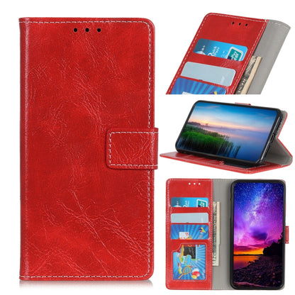 Retro Crazy Horse Texture Horizontal Flip Leather Case compatible with Galaxy A20e, with Holder & Card Slots & Wallet & Photo Frame, Compatible with Galaxy A20e