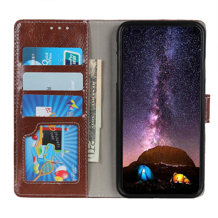 Retro Crazy Horse Texture Horizontal Flip Leather Case compatible with Galaxy A20e, with Holder & Card Slots & Wallet & Photo Frame, Compatible with Galaxy A20e