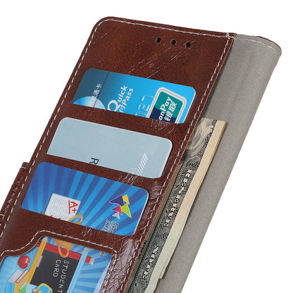 Retro Crazy Horse Texture Horizontal Flip Leather Case compatible with Galaxy A20e, with Holder & Card Slots & Wallet & Photo Frame, Compatible with Galaxy A20e