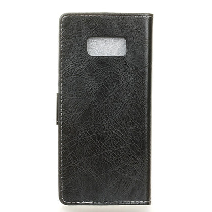 Retro Crazy Horse Texture Horizontal Flip Leather Case compatible withe Galaxy S10e, with Holder & Card Slots & Photo Frame, Compatible with Samsung Galaxy S10e