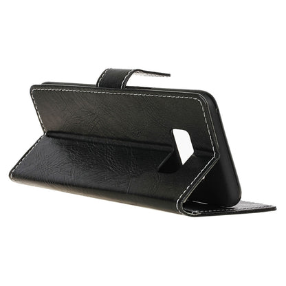 Retro Crazy Horse Texture Horizontal Flip Leather Case compatible withe Galaxy S10e, with Holder & Card Slots & Photo Frame, Compatible with Samsung Galaxy S10e
