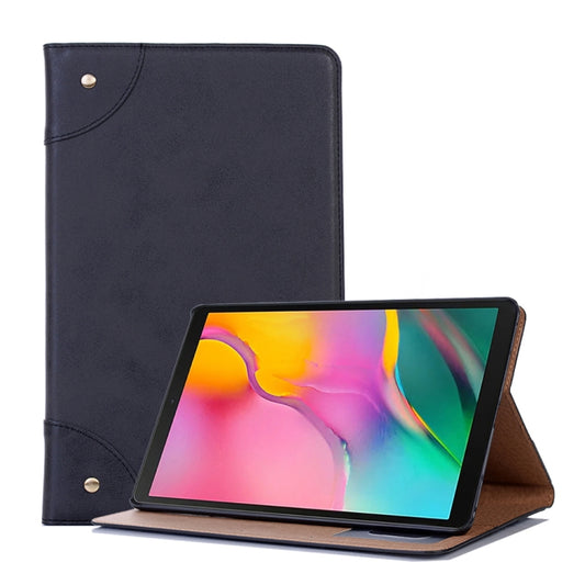 Retro Book Style Horizontal Flip Leather Case compatible with Galaxy Tab A 10.1 (2019) T510 / T515, with Holder & Card Slots & Wallet, Compatible with Galaxy Tab A 10.1 (2019) T510 / T515
