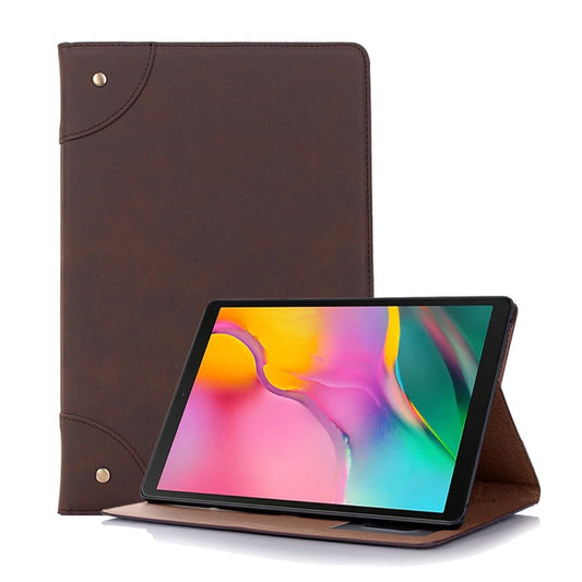 Retro Book Style Horizontal Flip Leather Case compatible with Galaxy Tab S5e 10.5 T720 / T725, with Holder & Card Slots & Wallet, Compatible with Galaxy Tab S5e