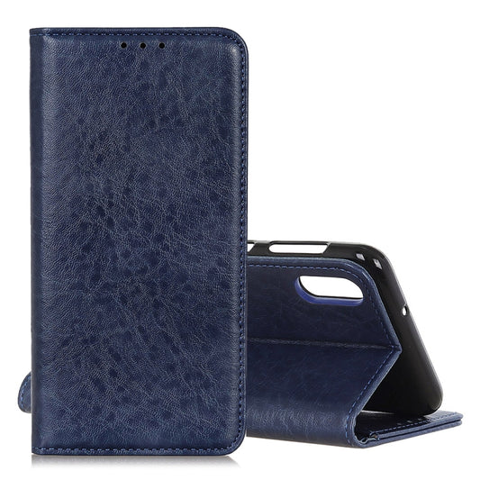 Magnetic Retro Crazy Horse Texture Horizontal Flip Leather Case compatible with Galaxy A70, with Holder & Card Slots & Photo Frame, Compatible with Galaxy A70