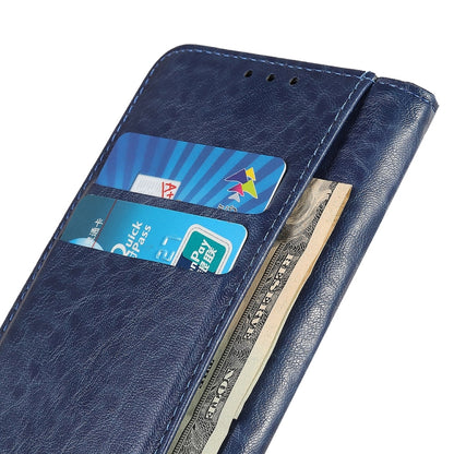 Magnetic Retro Crazy Horse Texture Horizontal Flip Leather Case compatible with Galaxy A70, with Holder & Card Slots & Photo Frame, Compatible with Galaxy A70