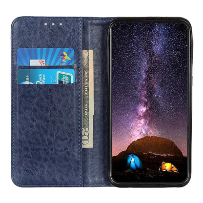 Magnetic Retro Crazy Horse Texture Horizontal Flip Leather Case compatible with Galaxy A70, with Holder & Card Slots & Photo Frame, Compatible with Galaxy A70