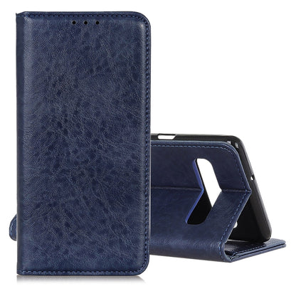 Magnetic Retro Crazy Horse Texture Horizontal Flip Leather Case compatible with Galaxy S10 5G, with Holder & Card Slots & Photo Frame, Compatible with Galaxy S10 5G