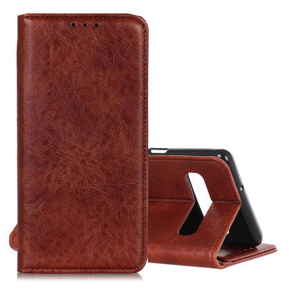 Magnetic Retro Crazy Horse Texture Horizontal Flip Leather Case compatible with Galaxy S10 5G, with Holder & Card Slots & Photo Frame, Compatible with Galaxy S10 5G