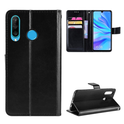 Retro Crazy Horse Texture Horizontal Flip Leather Case for Huawei Enjoy 9s (P Smart+ 2019)  , with Holder & Card Slots & Photo Frame