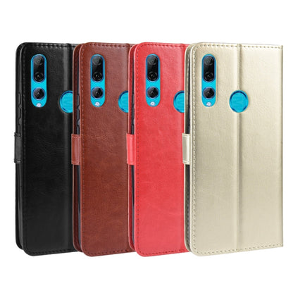 Retro Crazy Horse Texture Horizontal Flip Leather Case for HUAWEI Y9 PRIME 2019, with Holder & Card Slots & Photo Frame